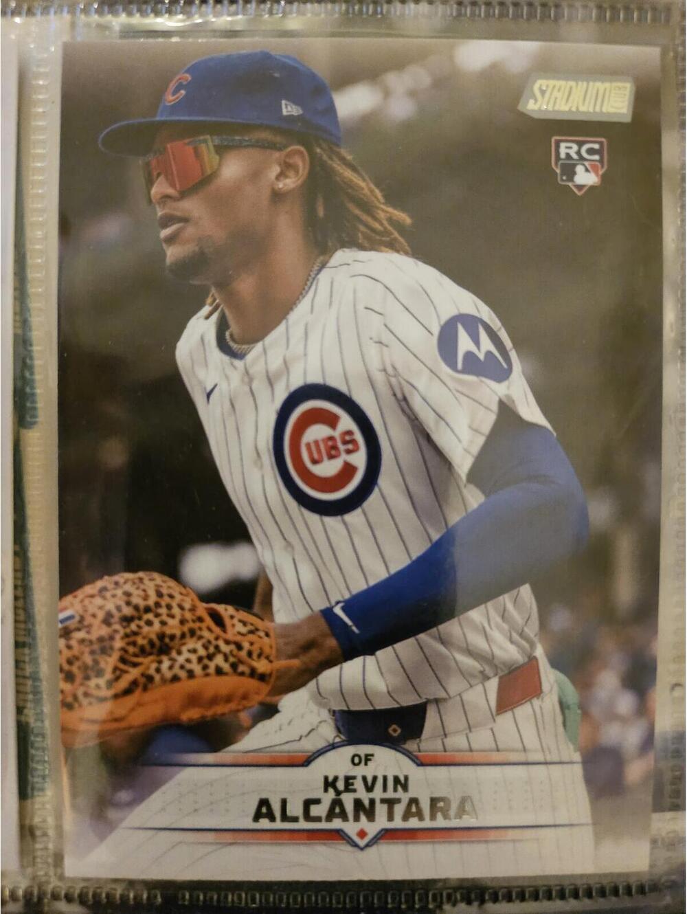 2025 Topps Stadium Club #91 Kevin Alcantara Rookie Chicago Cubs